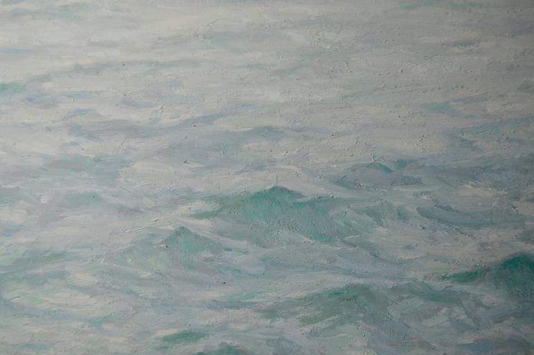 Original Fine Art Seascape Painting by angus hampel