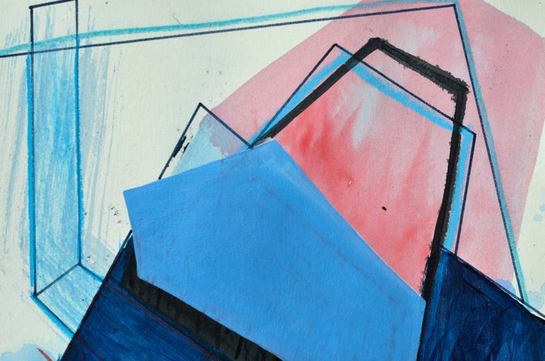 Original Abstract Painting by Natalia Kis