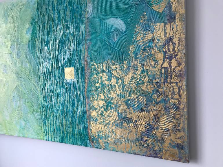 Original Abstract Expressionism Abstract Painting by Serge Zalivatski
