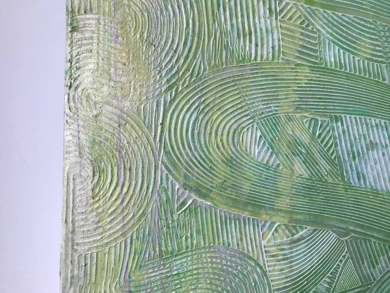 Original Abstract Expressionism Abstract Painting by Serge Zalivatski