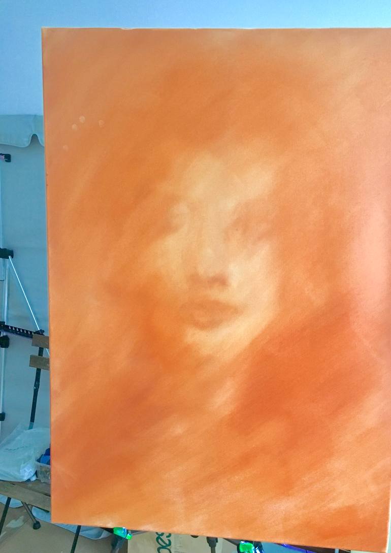 Original Abstract People Painting by Serge Zalivatski