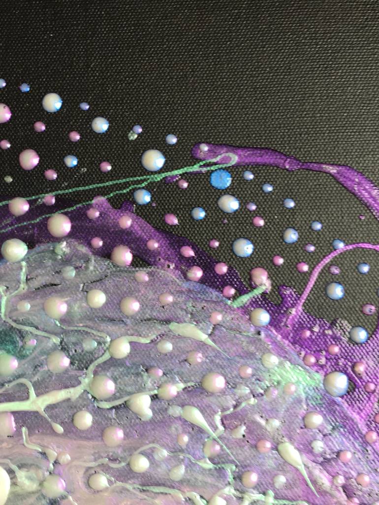 Original Abstract Expressionism Abstract Painting by Serge Zalivatski