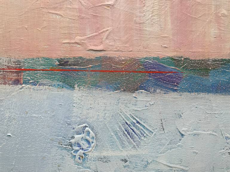 Original Abstract Expressionism Abstract Painting by Serge Zalivatski