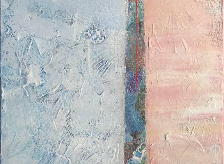 Original Abstract Expressionism Abstract Painting by Serge Zalivatski