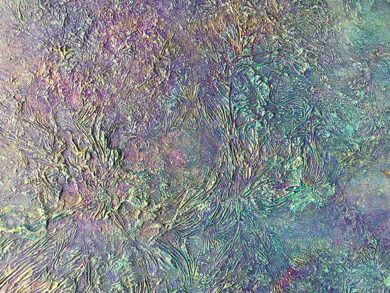 Original Abstract Expressionism Abstract Painting by Serge Zalivatski