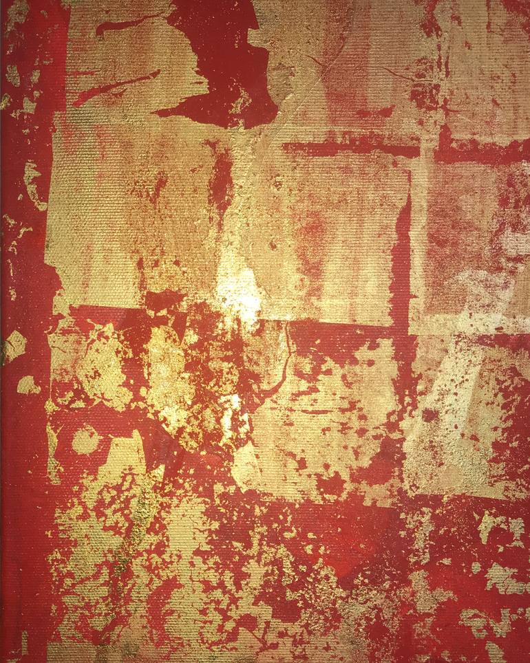 Original Abstract Expressionism Abstract Painting by Serge Zalivatski