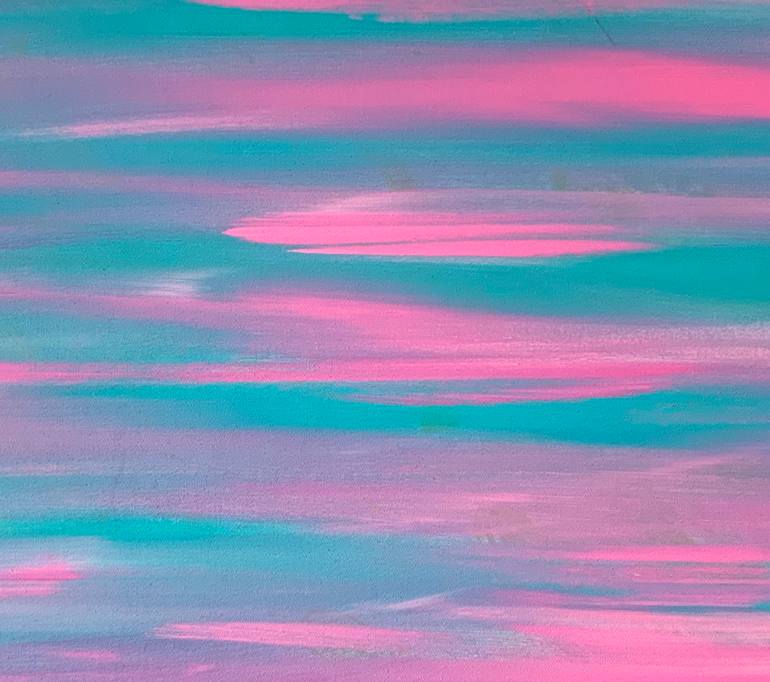 Original Abstract Expressionism Abstract Painting by Serge Zalivatski