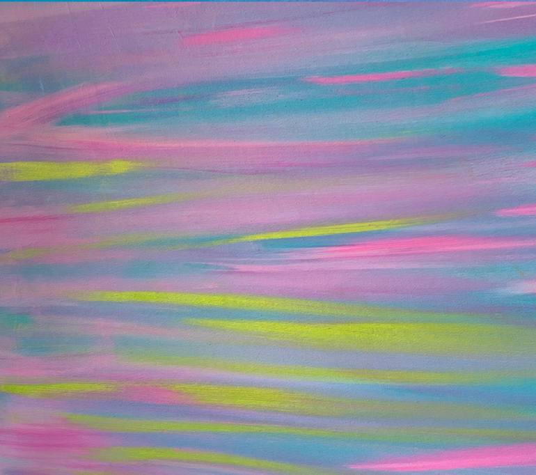 Original Abstract Expressionism Abstract Painting by Serge Zalivatski