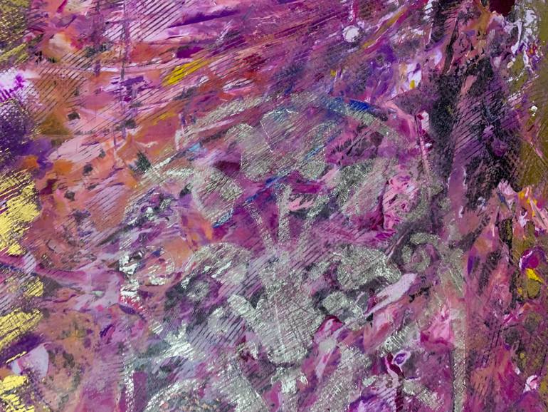 Original Abstract Expressionism Abstract Painting by Serge Zalivatski