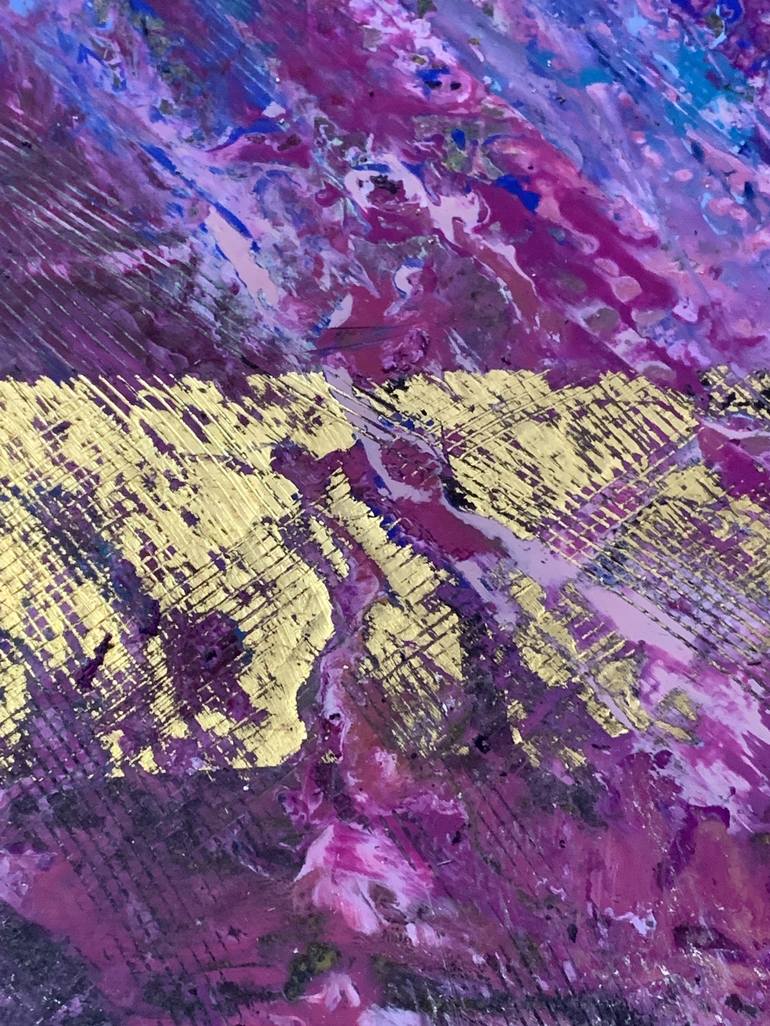 Original Abstract Expressionism Abstract Painting by Serge Zalivatski