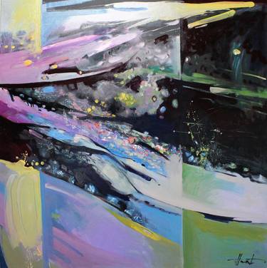 Original Abstract Paintings by Henadzi Havartsou