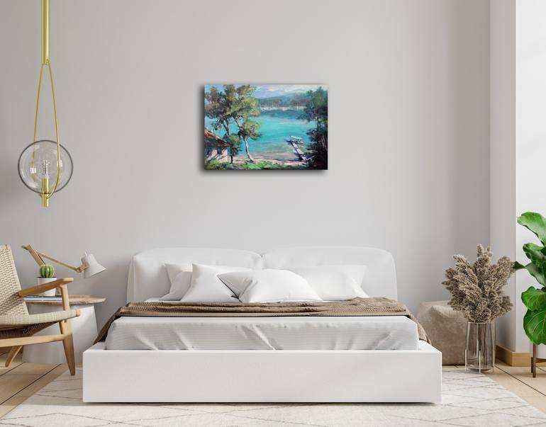 Original Realism Seascape Painting by Henadzi Havartsou