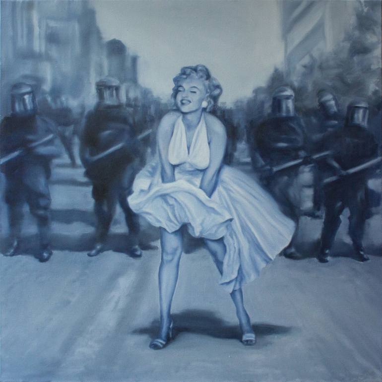 Print of Figurative People Paintings by Anton Kubalik