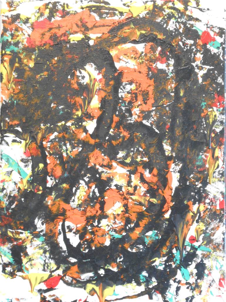 Original Abstract Expressionism Abstract Painting by Ana Maria Perales Blasco