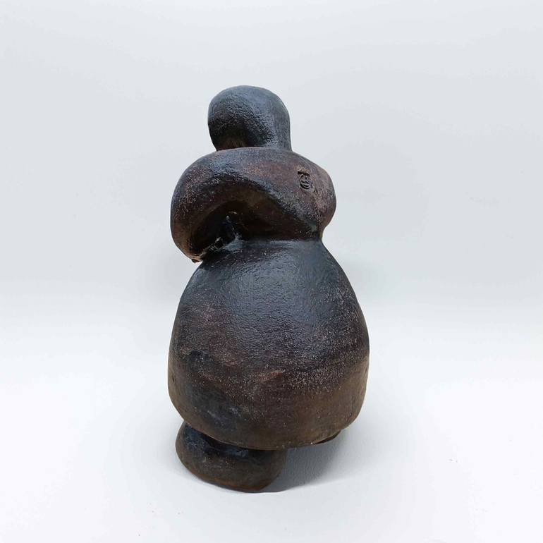 Original Minimalism Women Sculpture by Serhii Chubachkin