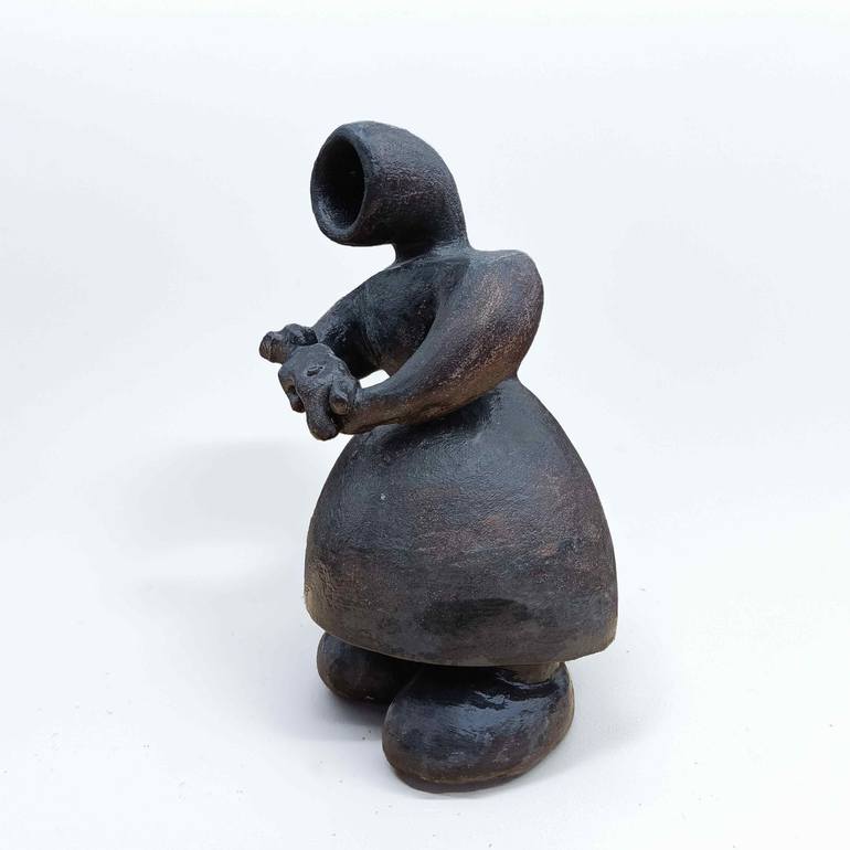 Original Minimalism Women Sculpture by Serhii Chubachkin