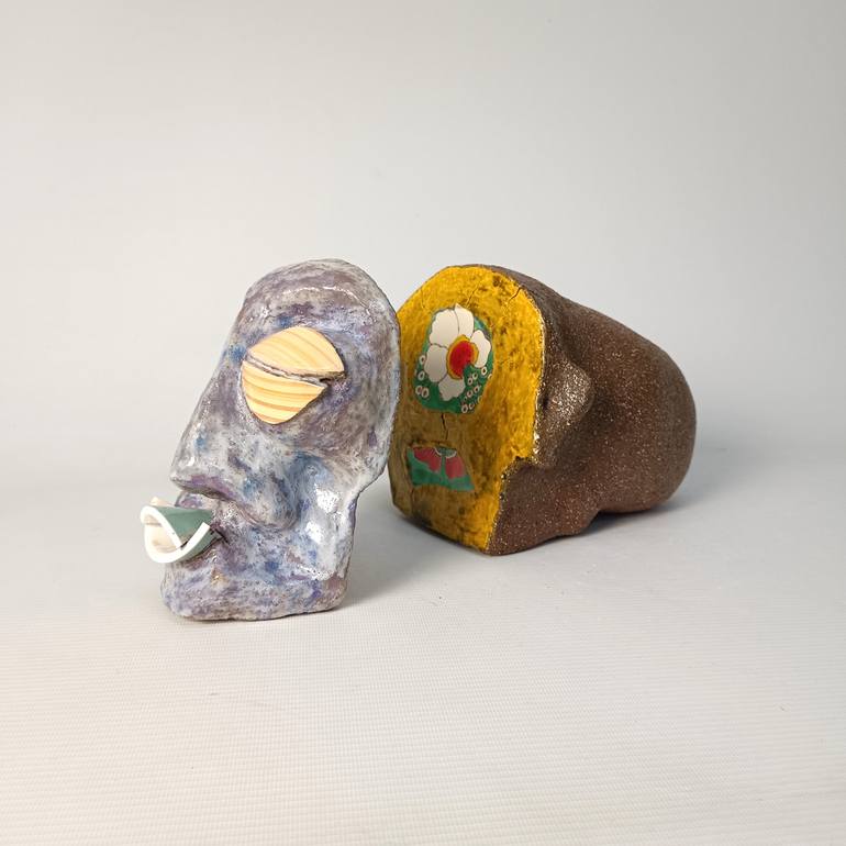 Original Conceptual People Sculpture by Serhii Chubachkin