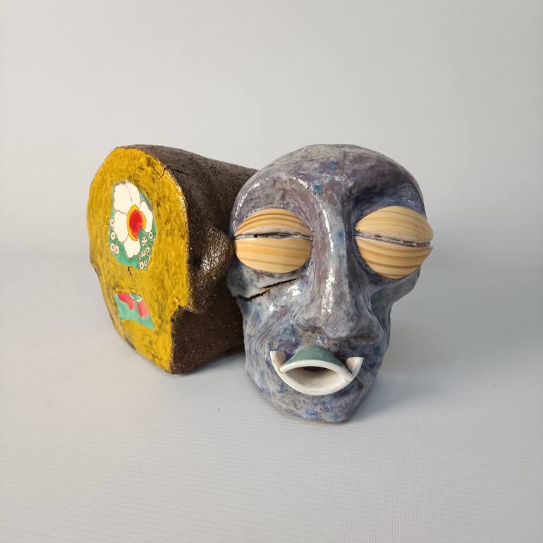 Original Conceptual People Sculpture by Serhii Chubachkin