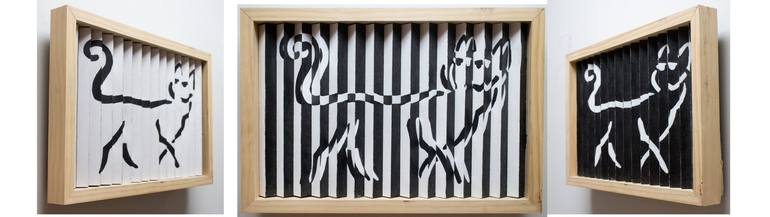 Original Abstract Expressionism Animal Sculpture by Bobby Jack Pack Jr