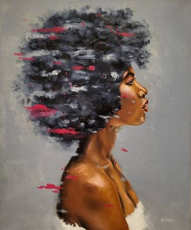 Original Figurative People Paintings by Kelly White