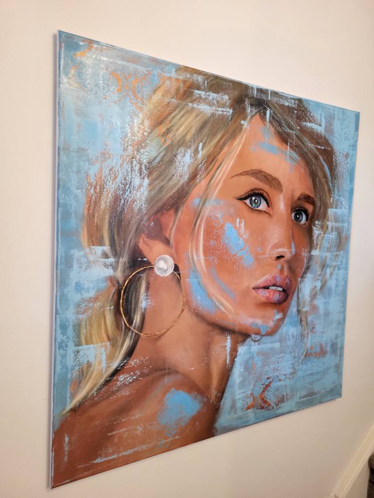 Original Contemporary People Painting by Kelly White
