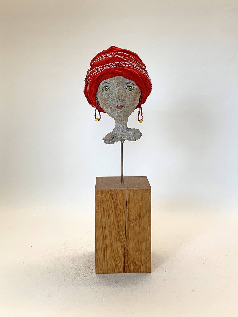 Original Contemporary Women Sculpture by Claudia Koenig - koenigsfigurine