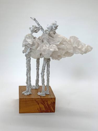 Original Abstract Expressionism People Sculpture by Claudia Koenig - koenigsfigurine