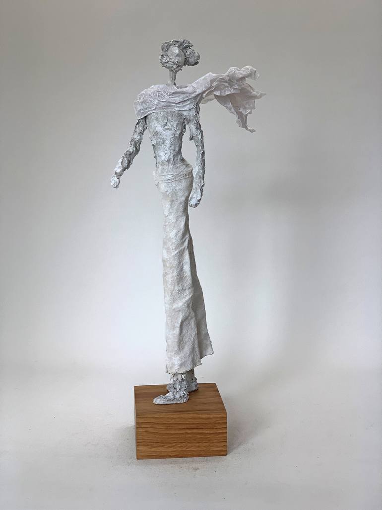 Original Abstract Expressionism People Sculpture by Claudia Koenig - koenigsfigurine