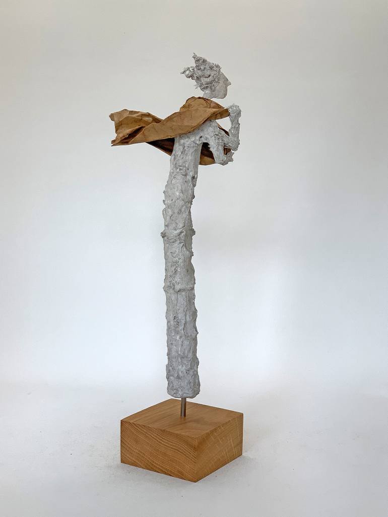 Original Abstract People Sculpture by Claudia Koenig - koenigsfigurine