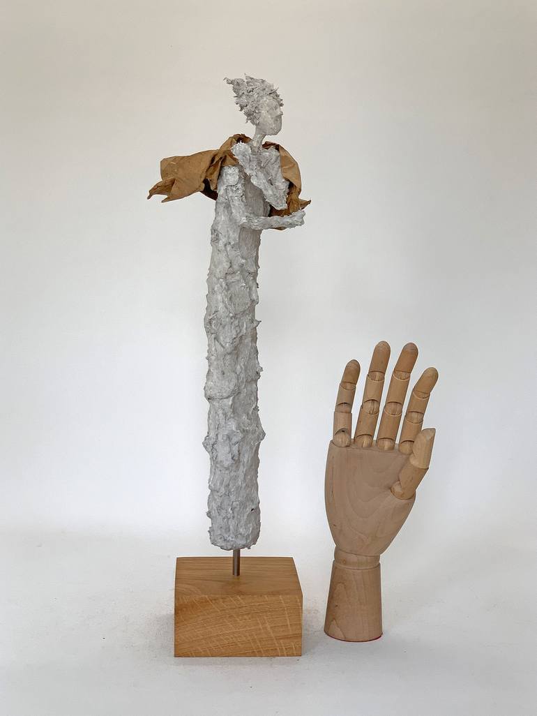 Original Abstract People Sculpture by Claudia Koenig - koenigsfigurine