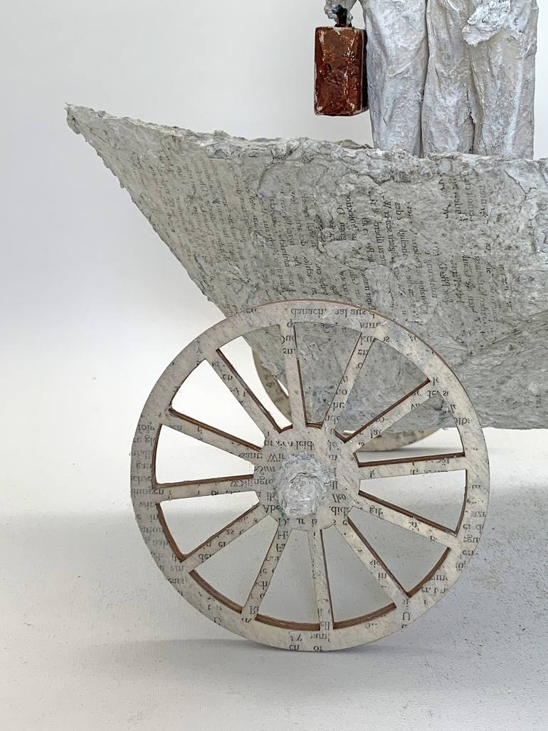 Original Boat Sculpture by Claudia Koenig - koenigsfigurine