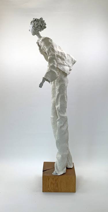 Original Abstract People Sculpture by Claudia Koenig - koenigsfigurine