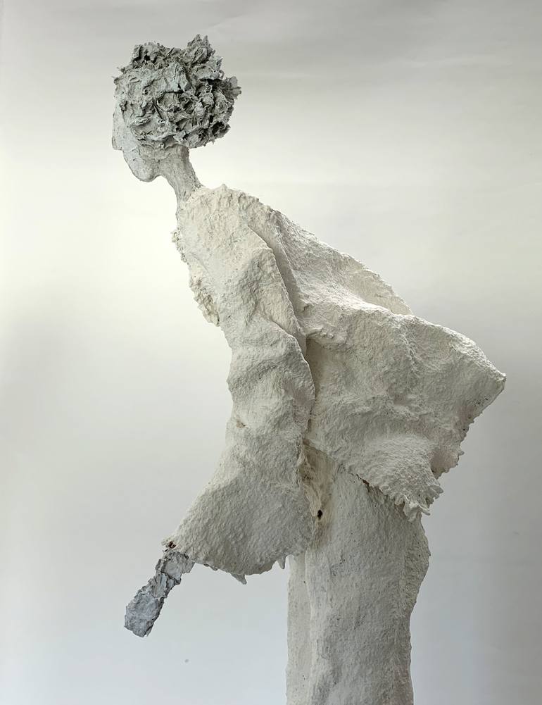 Original Abstract People Sculpture by Claudia Koenig - koenigsfigurine
