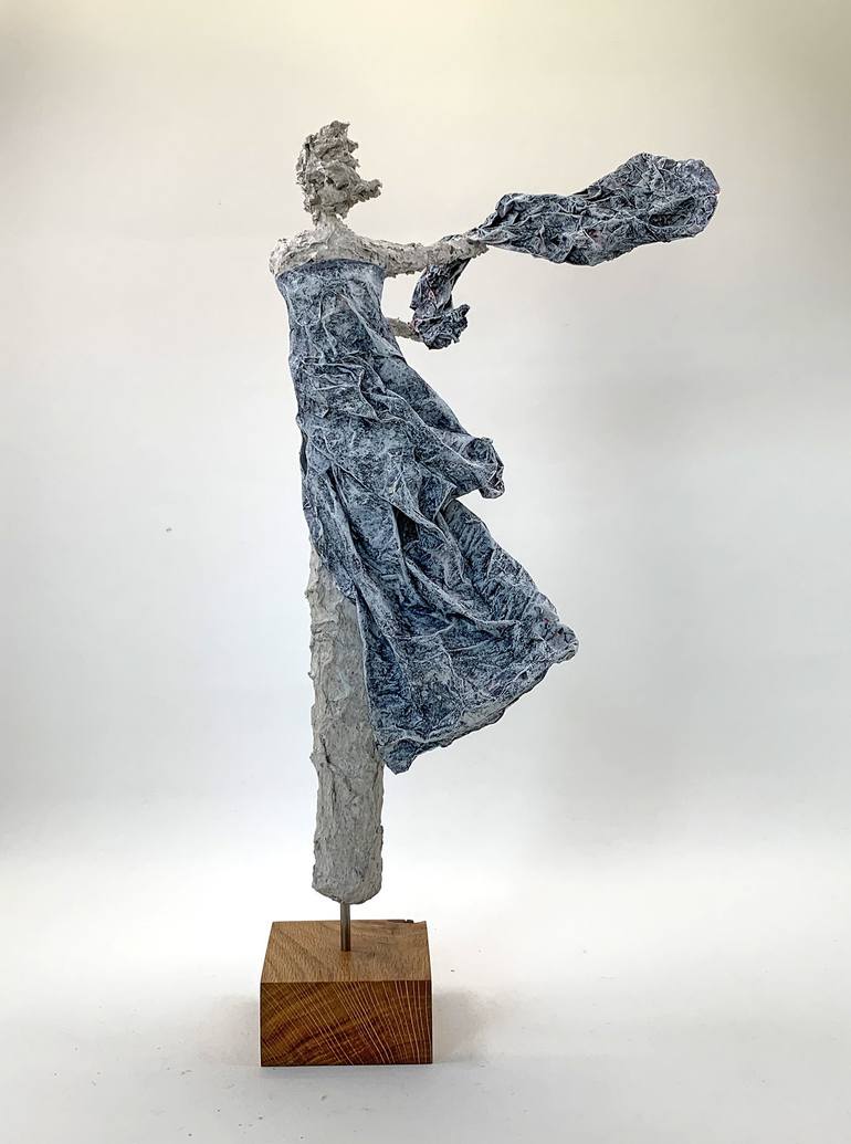 Original Contemporary Women Sculpture by Claudia Koenig - koenigsfigurine