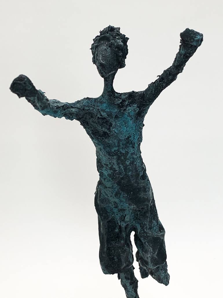 Original Figurative Sport Sculpture by Claudia Koenig - koenigsfigurine