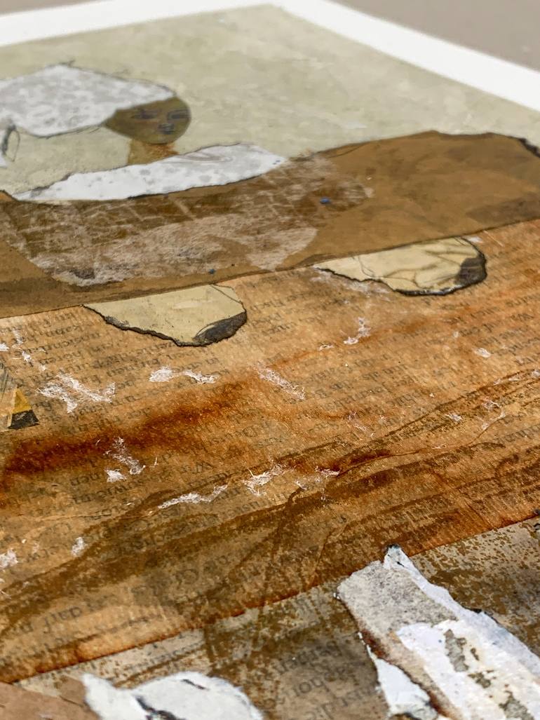 Original Abstract Women Mixed Media by Claudia Koenig - Koenigsfigurine