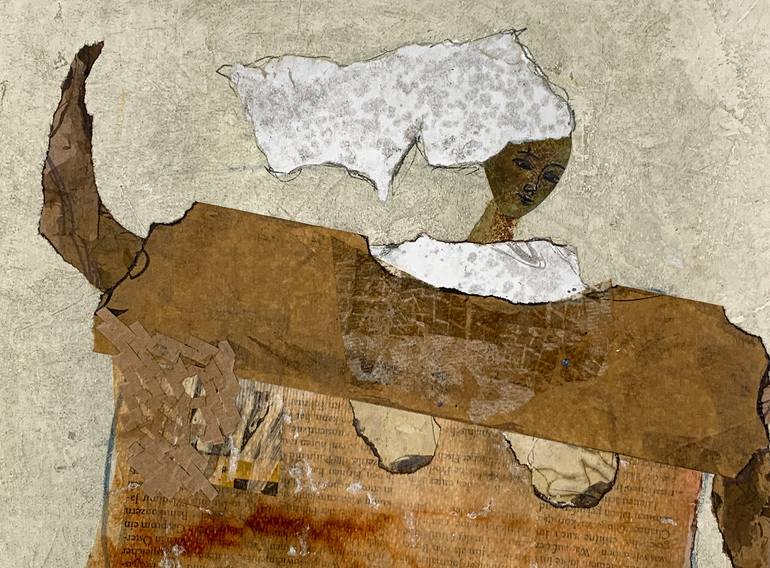 Original Abstract Women Mixed Media by Claudia Koenig - Koenigsfigurine