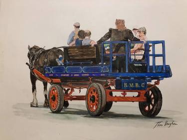 Original Horse Paintings by Theo Vaughan