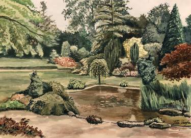 Print of Landscape Paintings by Theo Vaughan
