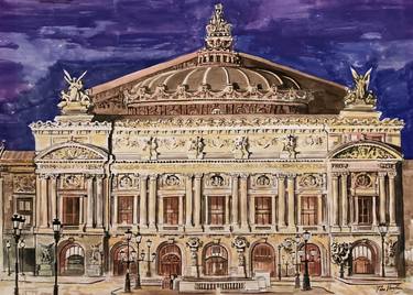 The Palais Garnier Opera House Paris