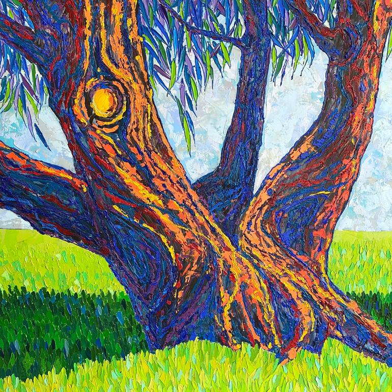 The Tree of Life Painting by Anna Sekacheva | Saatchi Art
