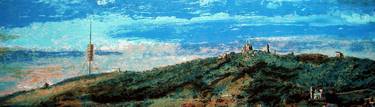 Original Impressionism Landscape Printmaking by Sofia Buxo