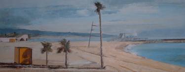 Original Fine Art Beach Paintings by Sofia Buxo