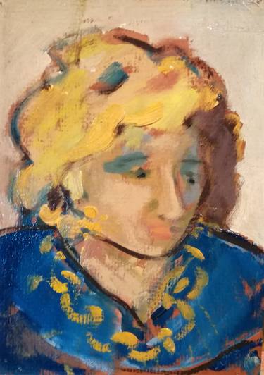 Original Expressionism Women Paintings by Sofia Buxo
