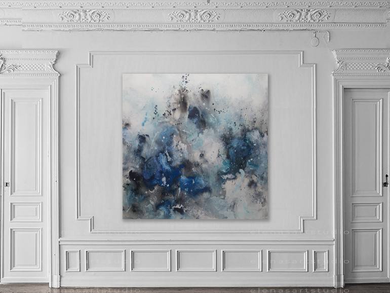 Original Abstract Seascape Painting by Elena Petrova