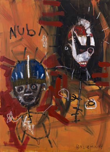 Original Expressionism World Culture Paintings by Niels Ballemans