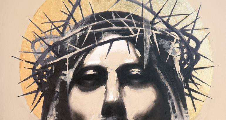 Jesus Christ Painting by Ananta Mandal | Saatchi Art