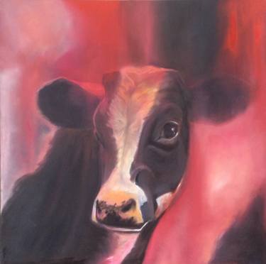 Saatchi Art Artist Joane Dao; Painting, “The cow in motion” #art