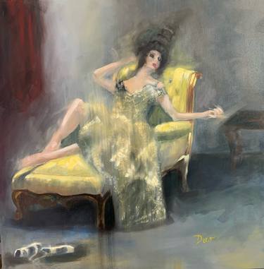 Original Women Painting by Joane Dao