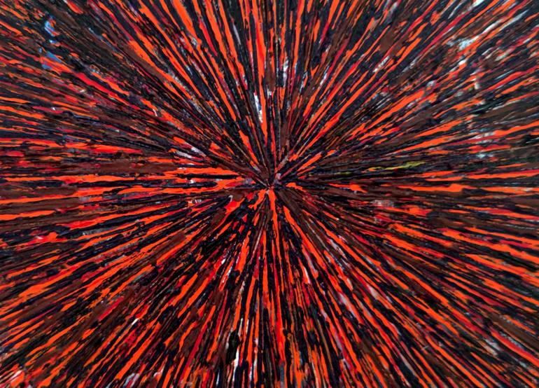 Original Abstract Painting by Hinglaz Bardoloi